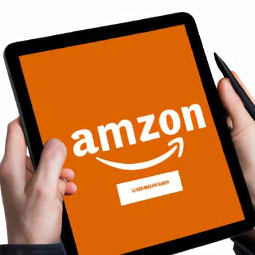 Gestion de la boutique Amazon sur une tablette