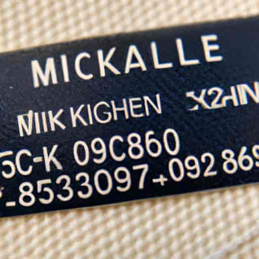 Le numéro de série d'un sac Michael Kors se trouve généralement sur une étiquette à l'intérieur du sac.