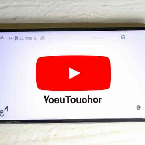 Une annonce vidéo YouTube jouant sur un téléphone portable