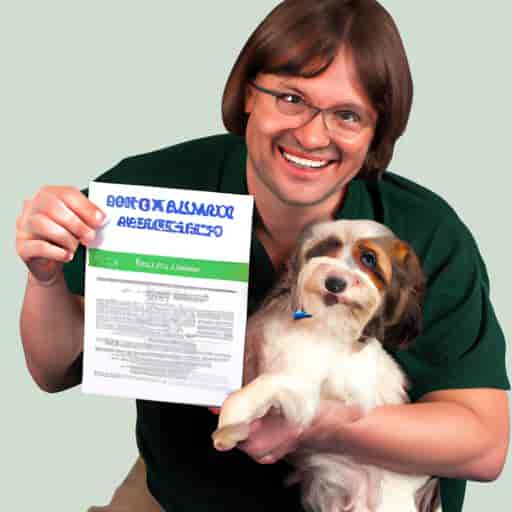 Certificat d'assurance pour chien