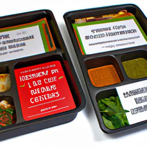 Comparaison de différentes box cuisine