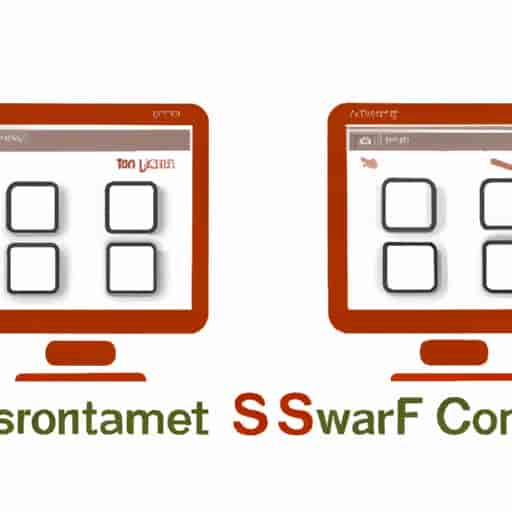 Comparatif des logiciels CRM : deux interfaces différentes pour gérer efficacement la relation client.