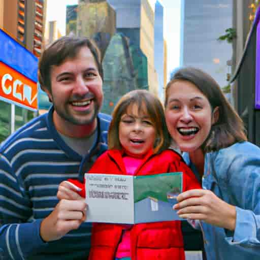 Une famille découvrant les attractions de New York avec leur City Pass New York Guide