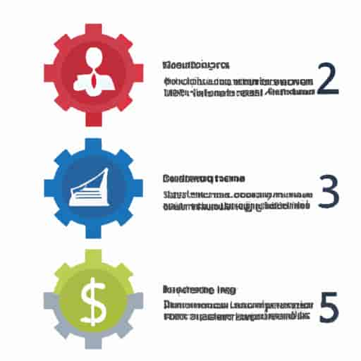 Illustration des étapes pour faire une domiciliation d'entreprise