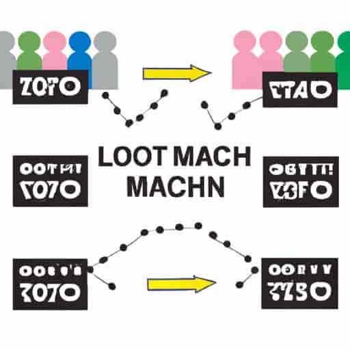 Une représentation visuelle étape par étape du processus de sélection et de placement des paris sur les matchs de loto foot en ligne.