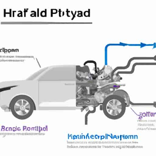 Le fonctionnement d'une voiture hybride Toyota