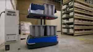 What are automated guided vehicles?