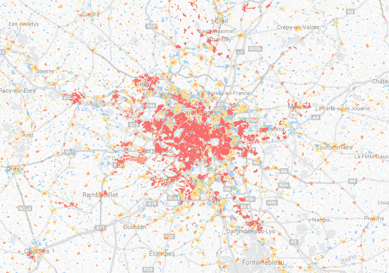 Couverture Fibre A paris