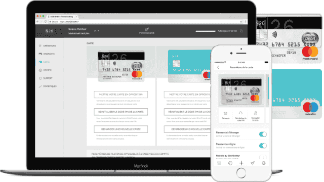 site et application N26