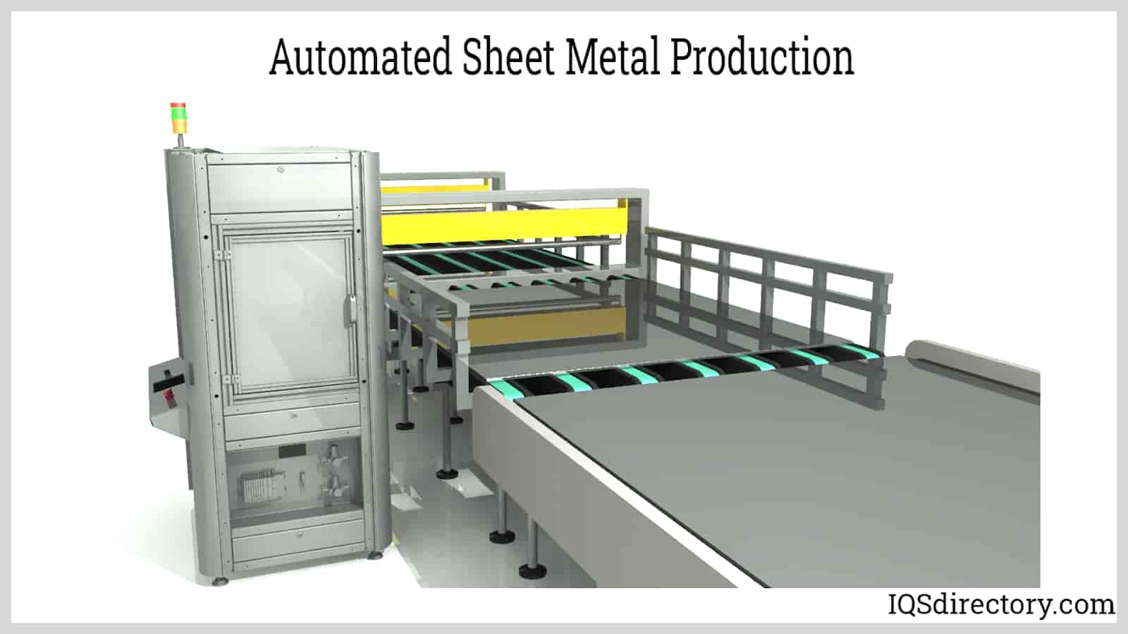 Production de Tôles Métalliques Automatisée