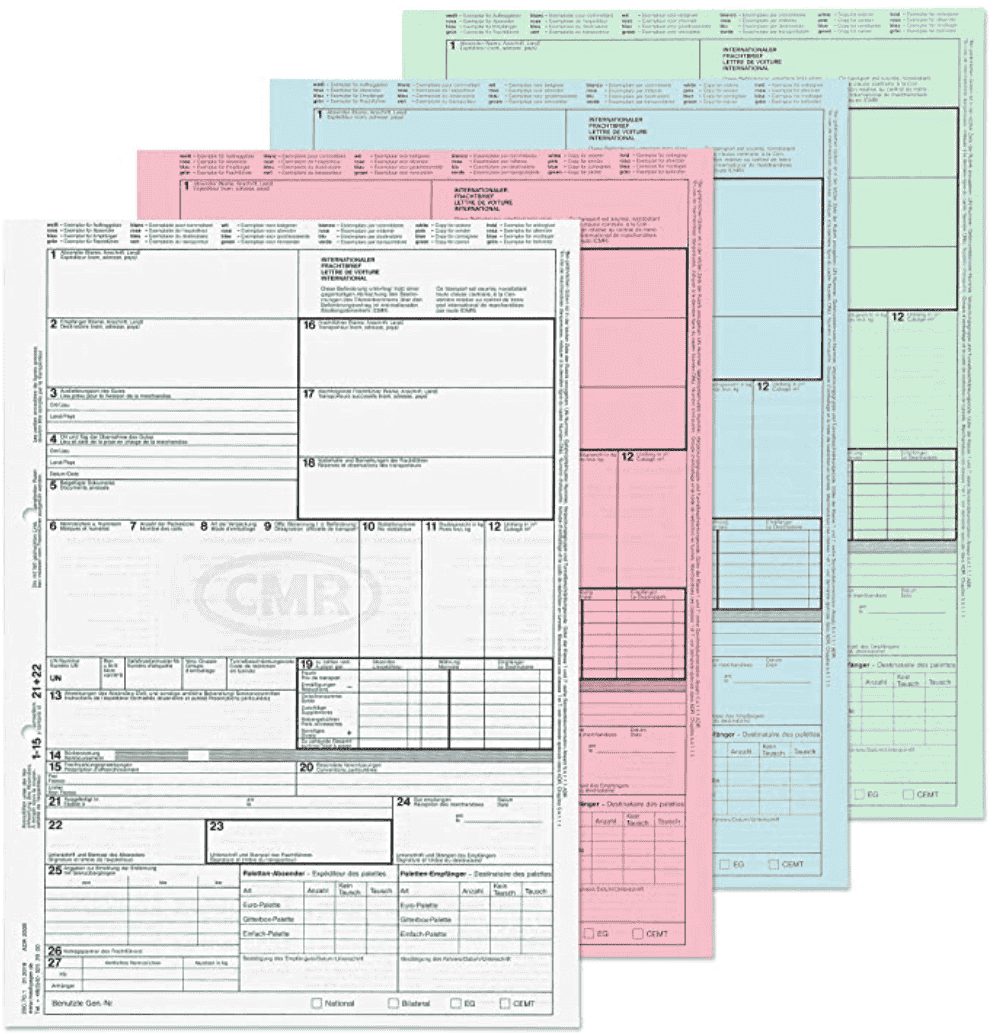 Les différentes couleurs des exemplaires de la CMR