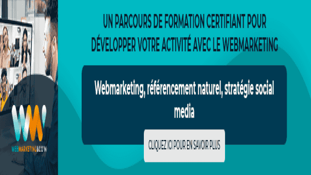 Formation webmarketing