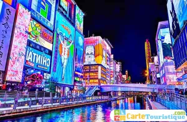 Dotonbori, quartier emblématique d'Osaka