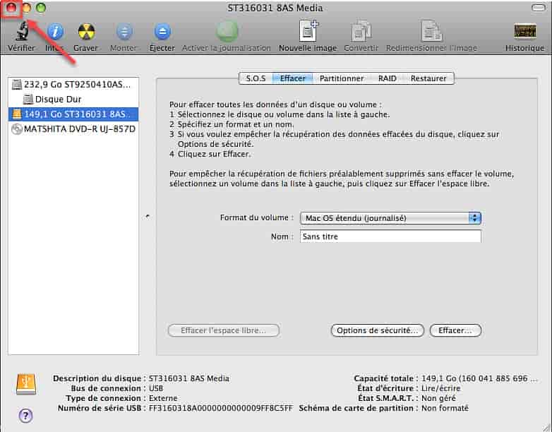 Comment réinitialiser MacBook Pro/Macbook Air aux paramètres d'