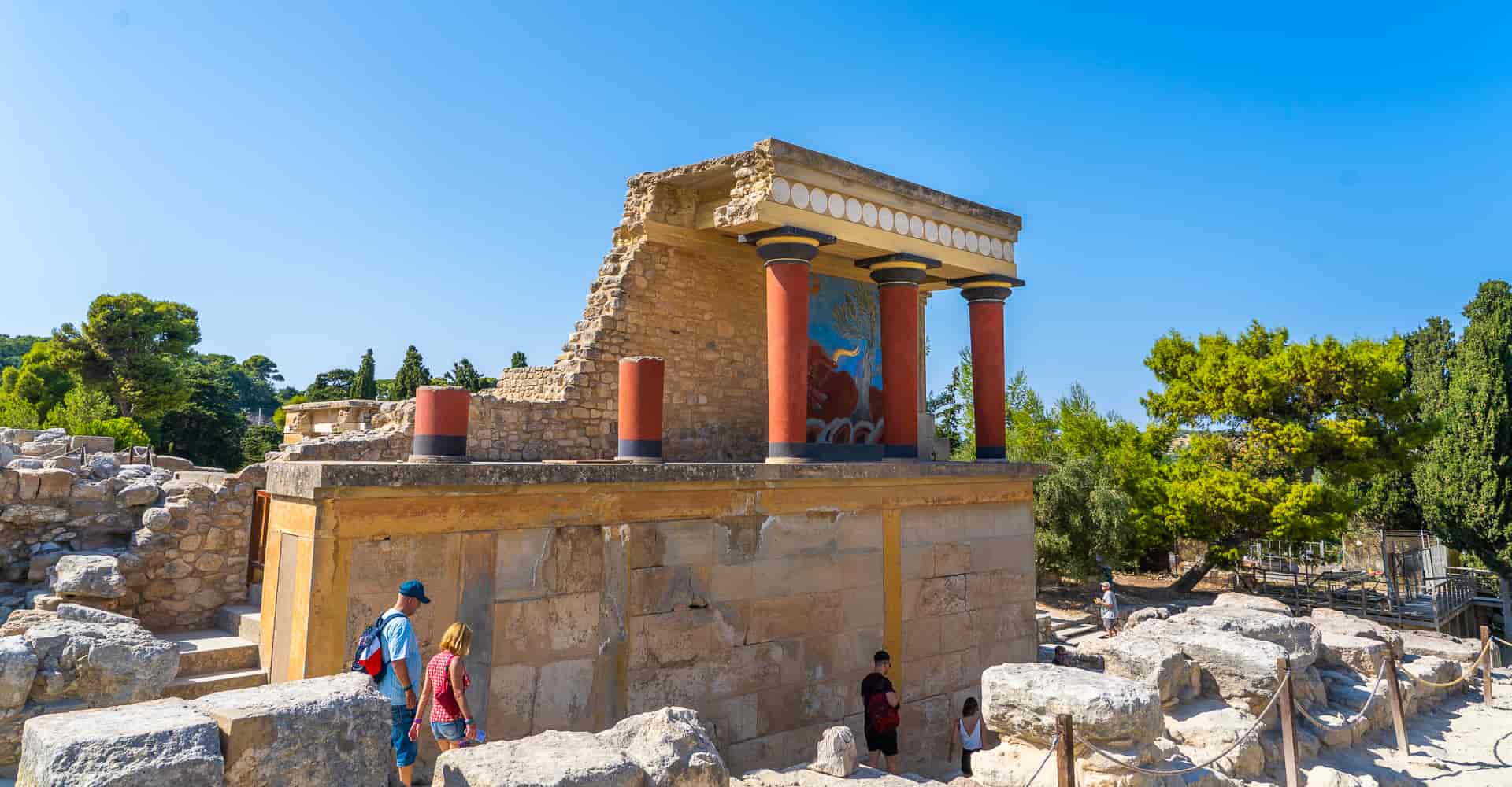 Palais de Knossos - Visitez Héraklion