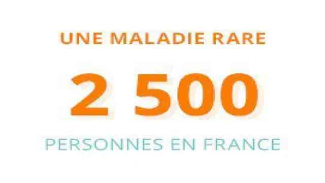 Une maladie rare : 2 500 personnes en France