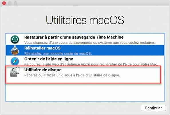 Comment réinitialiser MacBook Pro/Macbook Air aux paramètres d'