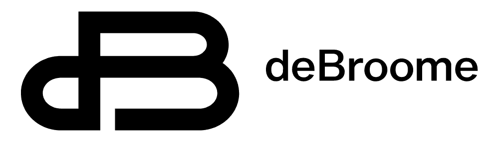 deBroome's secondary logotype