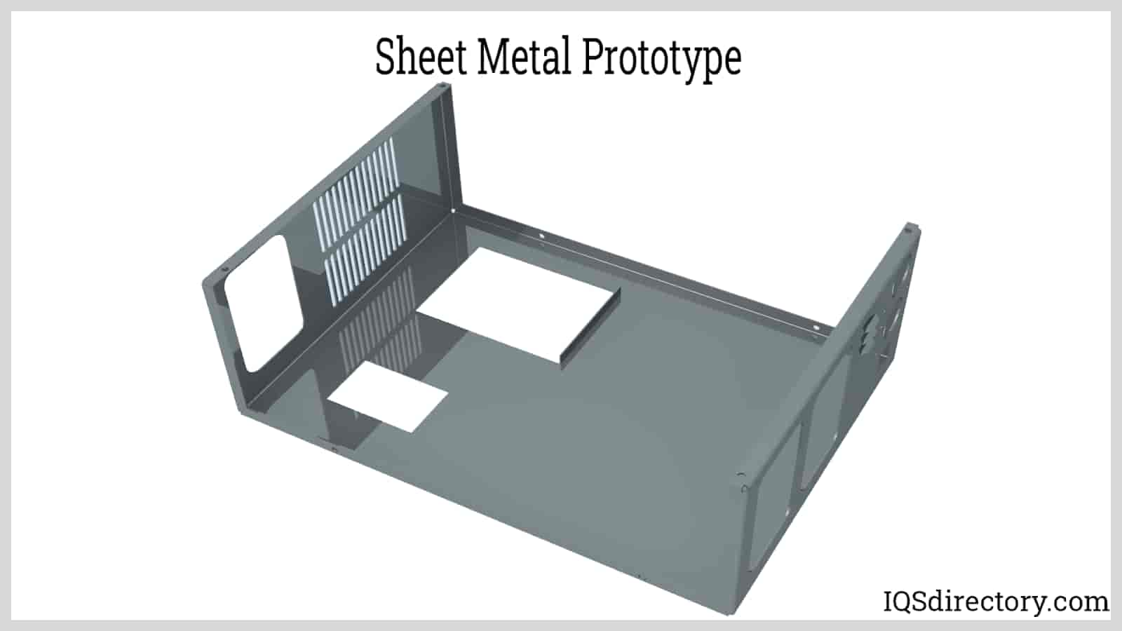 Prototype en Tôle Métallique