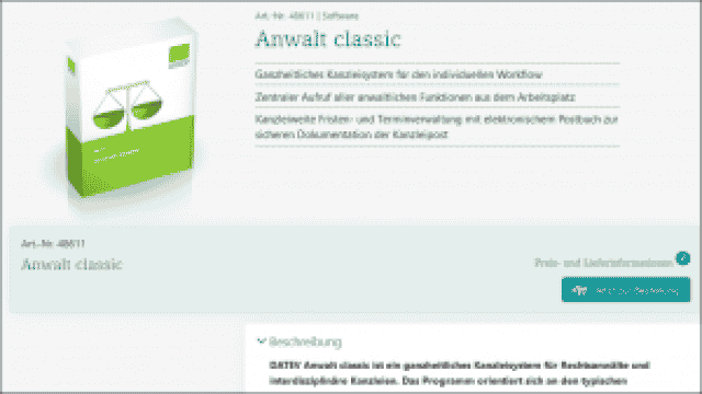 DATEV Anwalt Classic