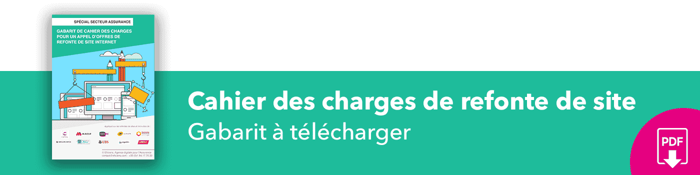 Bannière Gabarit cahier des charges pour appel d'