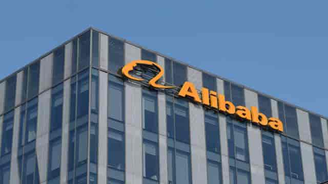 Le nom et le logo d'Alibaba.com