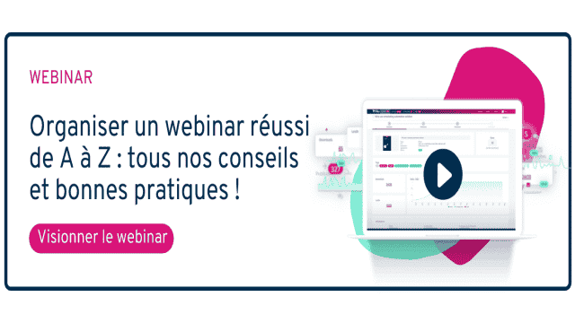 CTA permettant de télécharger le webinar "organisation webinar brigade du web"
