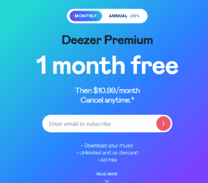 Comment obtenir Deezer Premium gratuitement