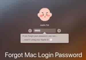 Mot de passe Mac Air oublié? Récupérer/réinitialiser le mot de passe Mac