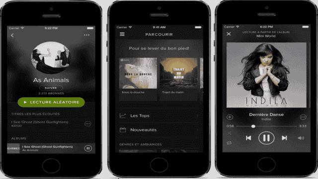 Spotify streaming musique gratuit