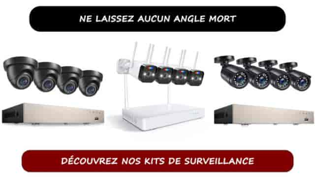 Collection de kits de caméras de surveillance