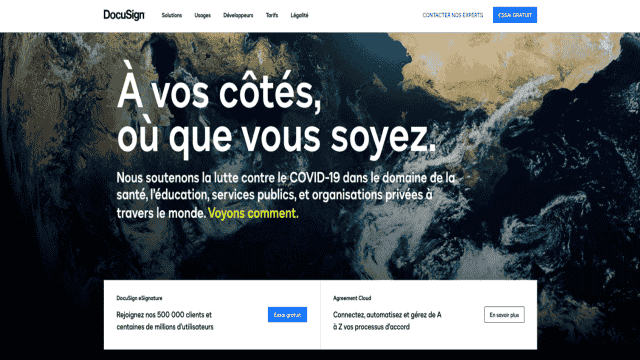 signature électronique docusign
