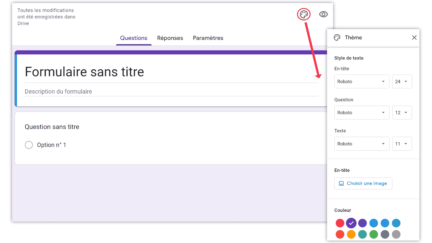 Modifier l'apparence de son formulaire