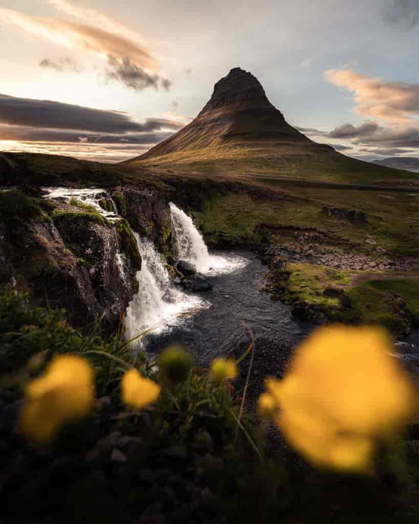 Paysages impressionnants de l'Islande