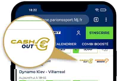 Icône Cash Out Parions Sport