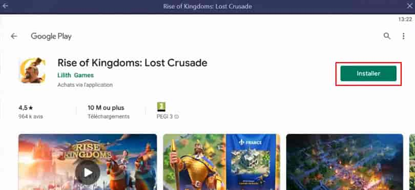 installer rise of kingdoms pc