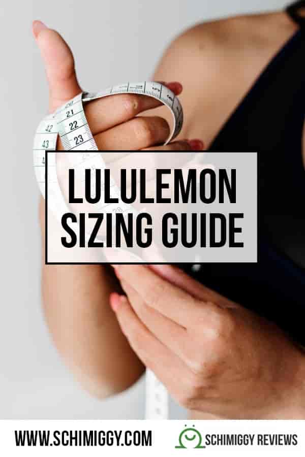 Guide des tailles Lululemon