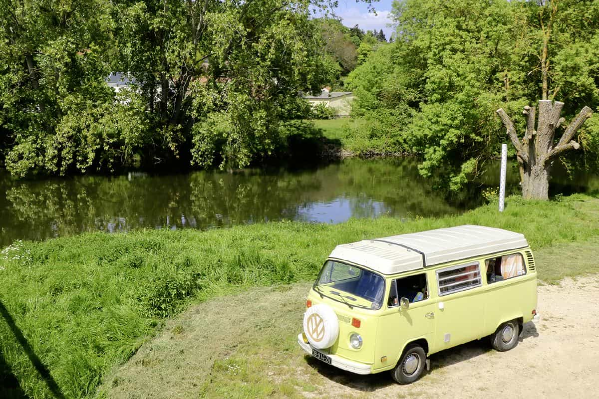 Van Volkswagen T2 aménagé par Westfalia