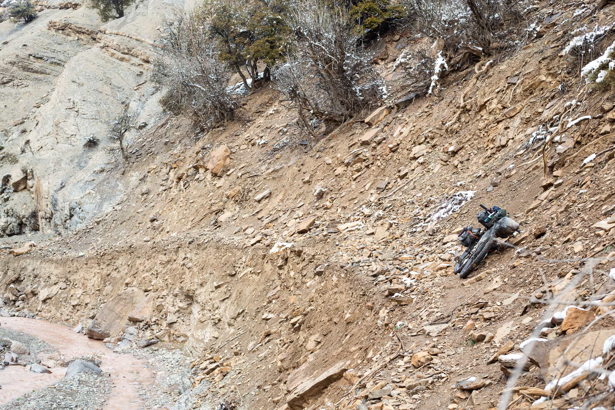 Descente vers les gorges de Todra