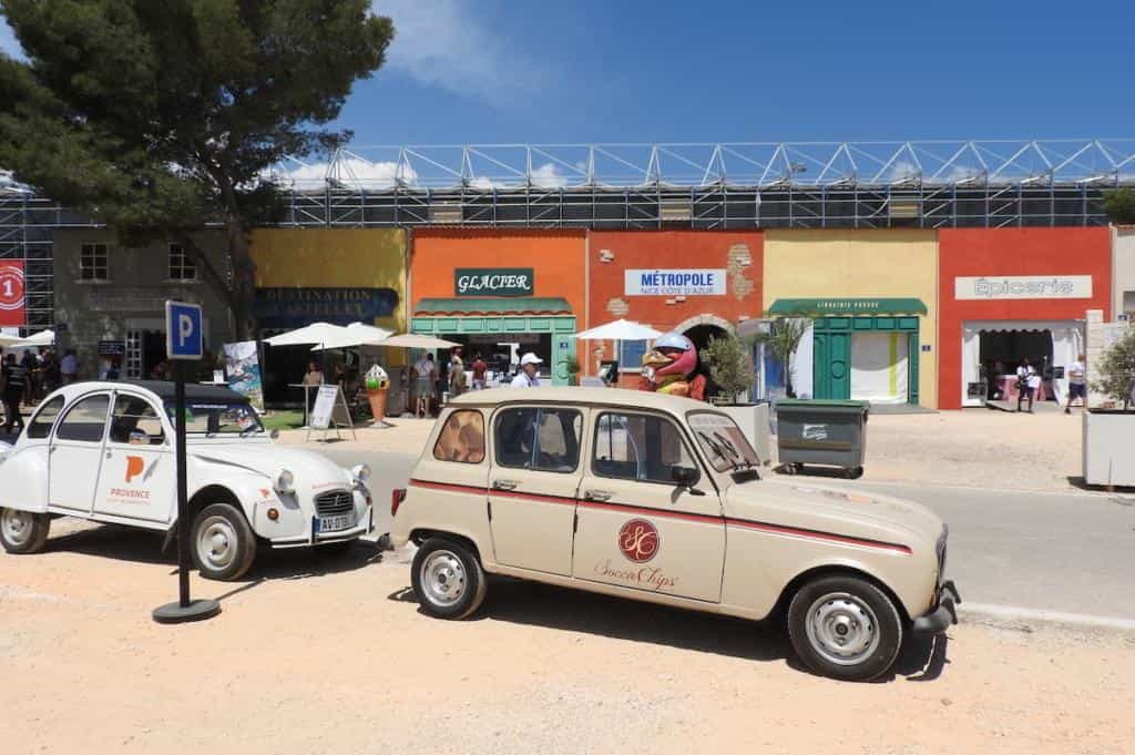 Renault display in the Fan Zone