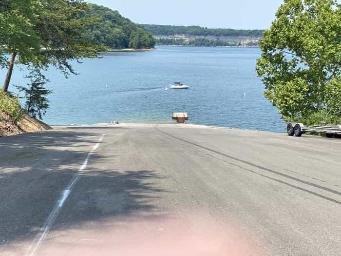 A photo of facility CUMBERLAND POINT CAMPGROUND with Boat Ramp