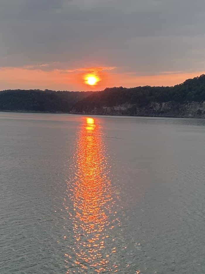 A photo of facility CUMBERLAND POINT CAMPGROUND Beautiful sunsets