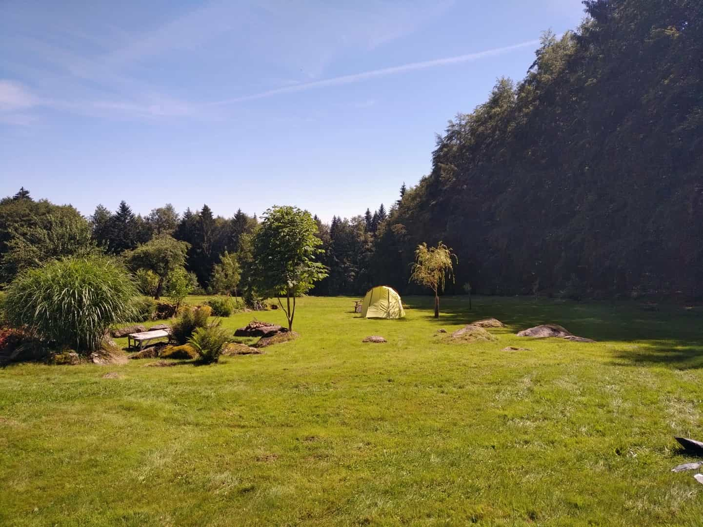 Camping dans la Forêt bavaroise