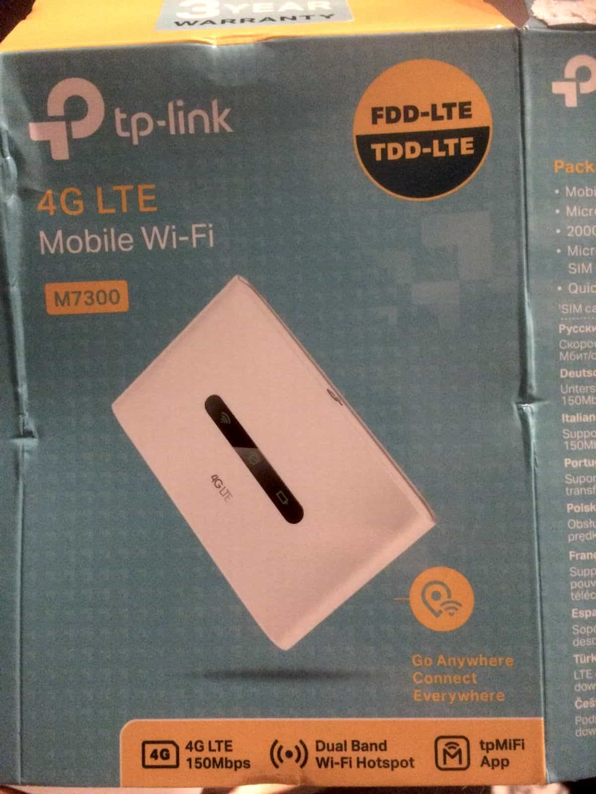 The Ultimate Guide to Wifi on the Road – Campervan and RV Wifi via a TP M7300 MiFi 4G Router