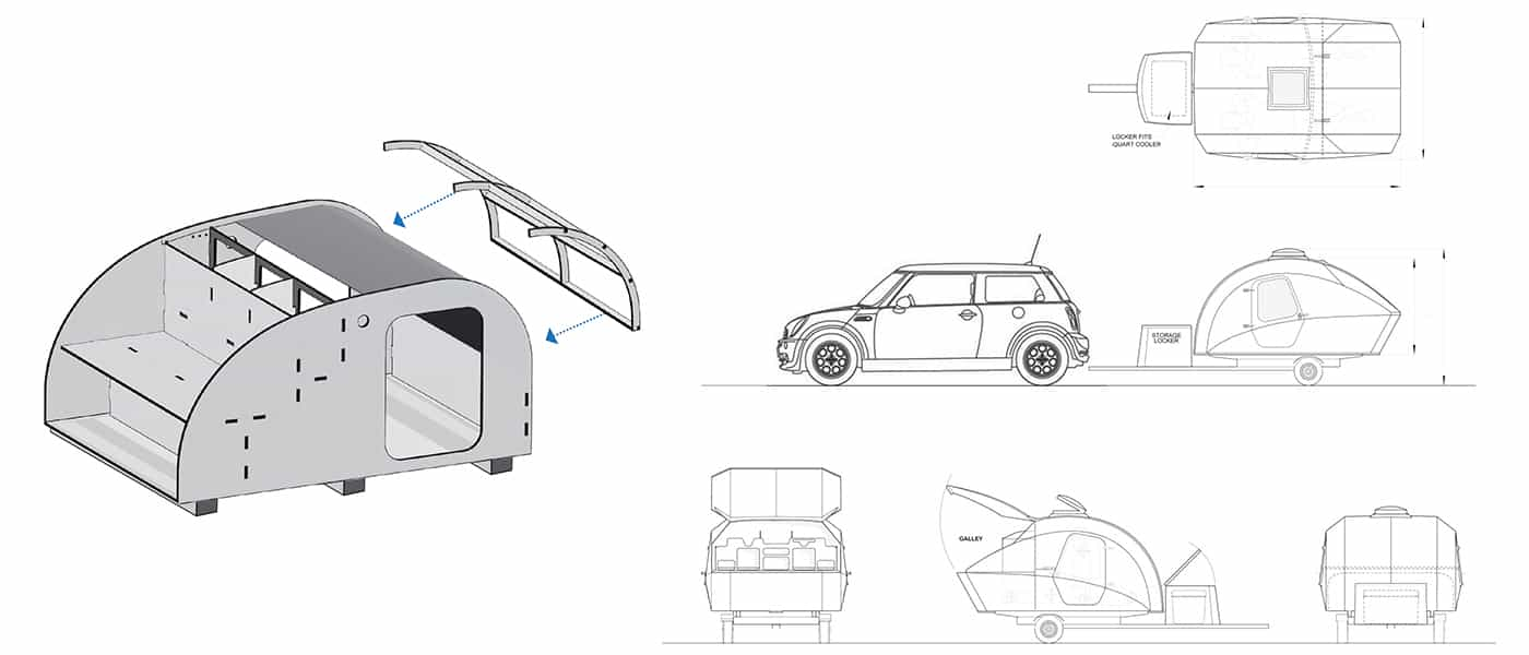 Comma CE Camper Trailer