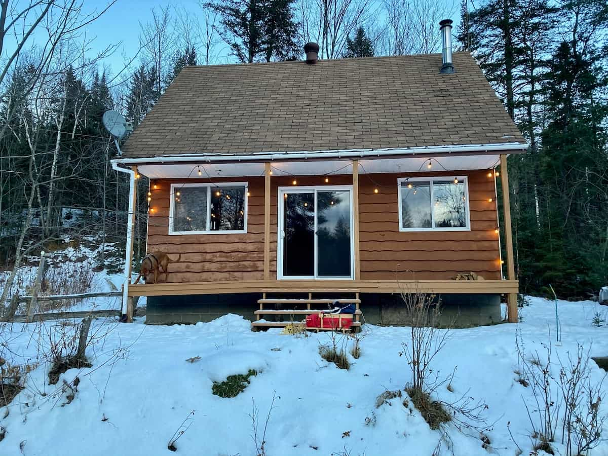 Chalet au bord de la rivière l’Assomption, à St-Côme