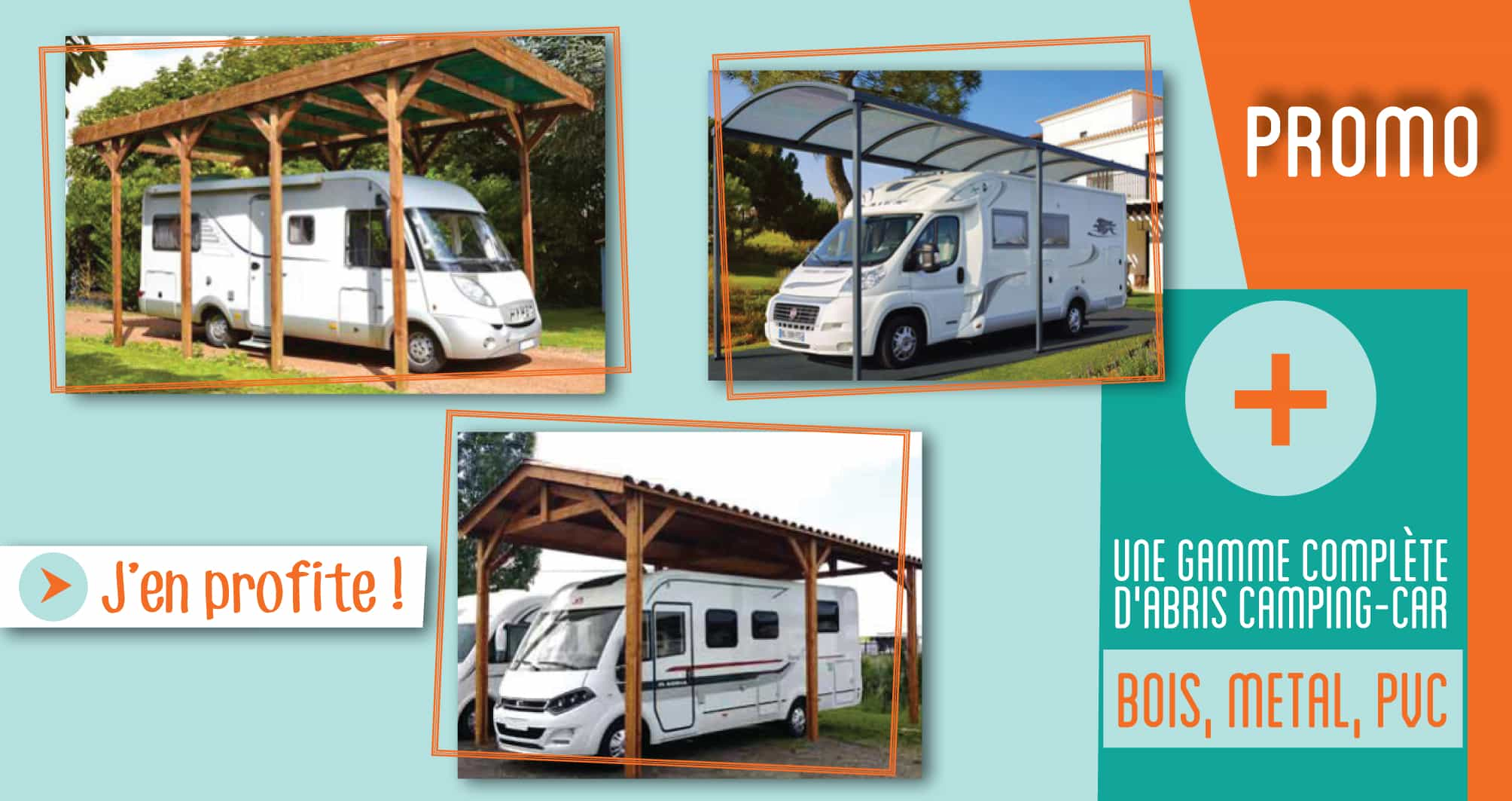 ABRI CAMPING-CAR LIVRÉ MONTÉ