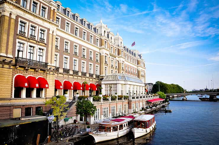 Amsterdam houseboats