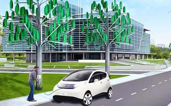 Un Arbre à vent pour recharger une voiture électrique - AVEM - Association pour l'Avenir du Véhicule Electro-Mobile