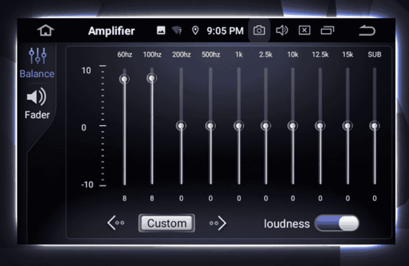 autoradio ampli toshiba dsp